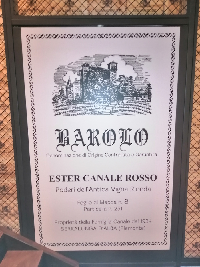 La storica etichetta del Langhe Nebbiolo