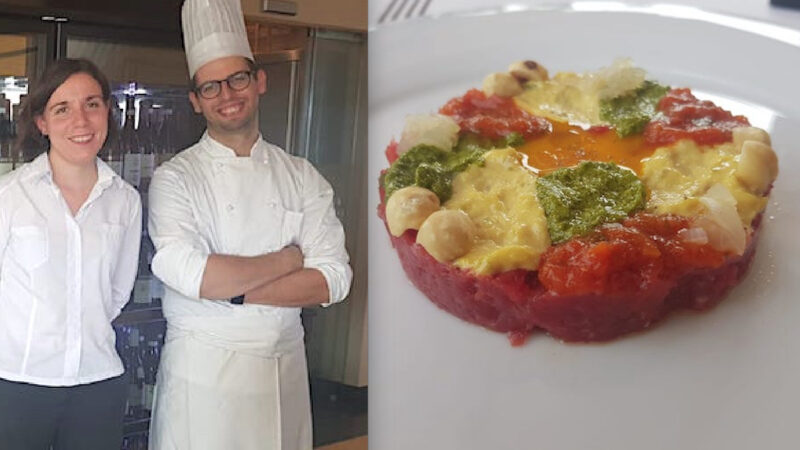 LA TARTARE VARIOPINTA DELLO CHEF-ARTISTA. Al LangOtto l’Estro Internazionale Esalta i Sapori Piemontesi