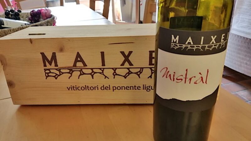 VINI MAIXEI DEL PONENTE LIGURE. Dai Tradizionali Vermentino, Pigato e Rossese all’esotico Sirah “Mistràl” in Memoria di un Poeta