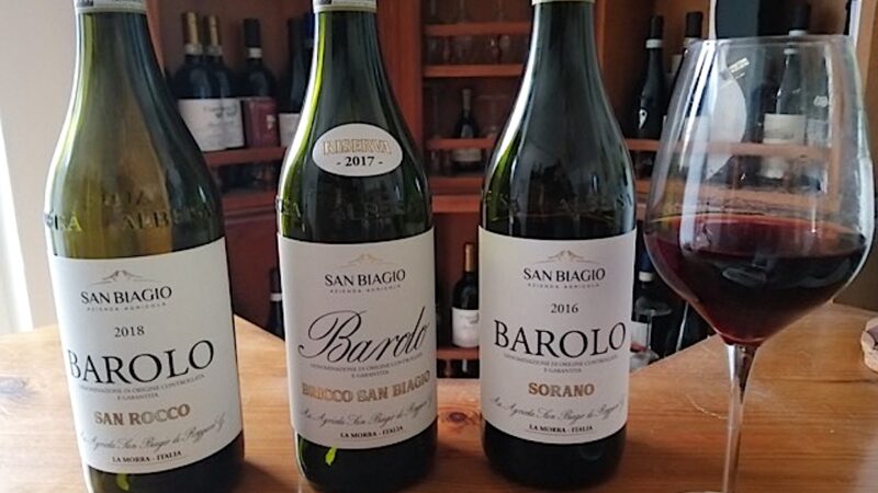 DOVIZIA DI CRU DI BAROLO SUL COLLE DELL’EX PRIORATO DI SAN BIAGIO. Storia, Qualità e Varietà dei Vini della Famiglia Roggero: dai Nebbioli al Pelaverga