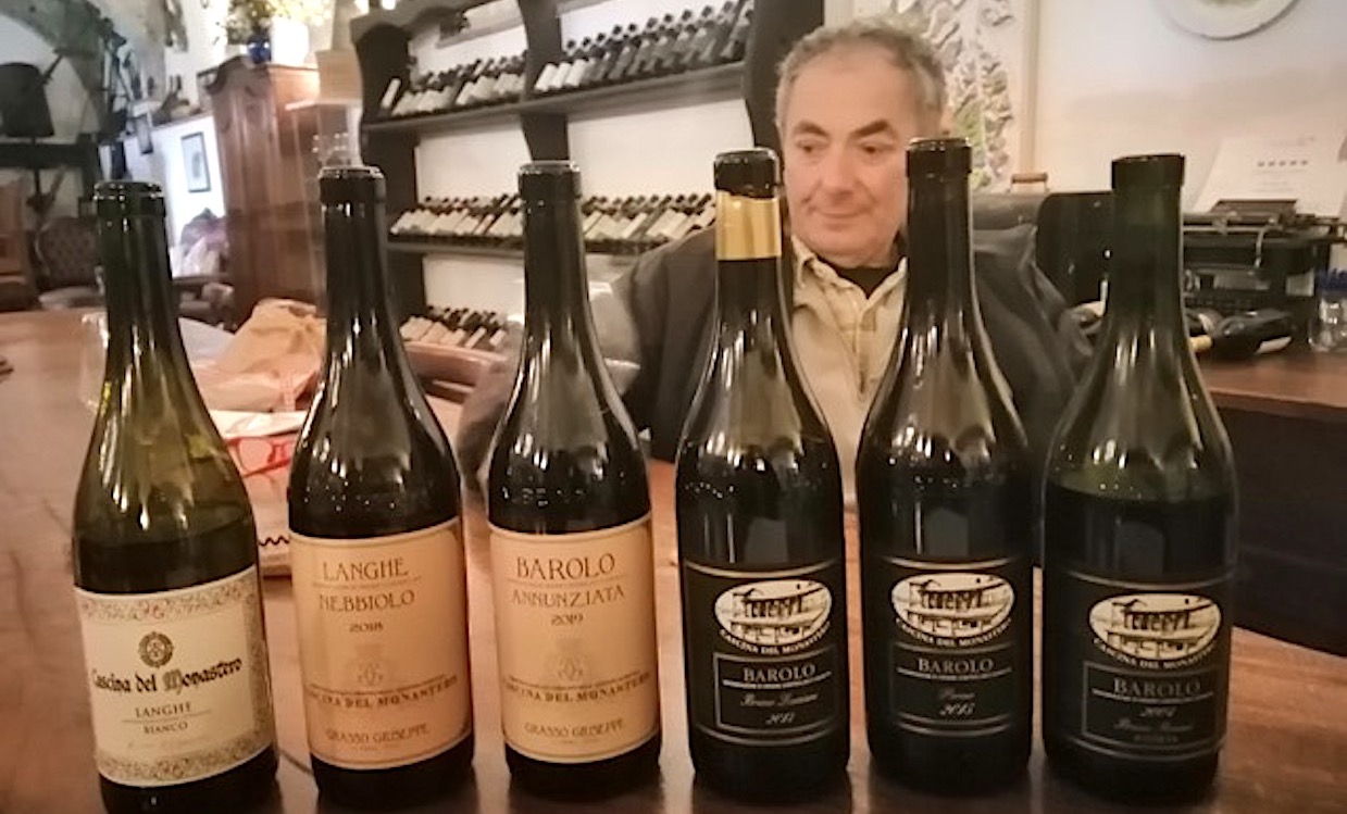 CASCINA DEL MONASTERO: GRANDI CRU DI BAROLO NELL’ANTICO CENOBIO. Anche il Viognier tra gli Ottimi Vini di Giuseppe Grasso