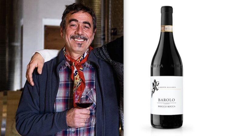 ART & WINE PIANGE L’AMICO GIORGIO VIBERTI. Un Verace Viticoltore e Pioniere di Langa che rese Famoso il Barolo “Bricco Rocca” Ballarin (ora prodotto dal figlio)