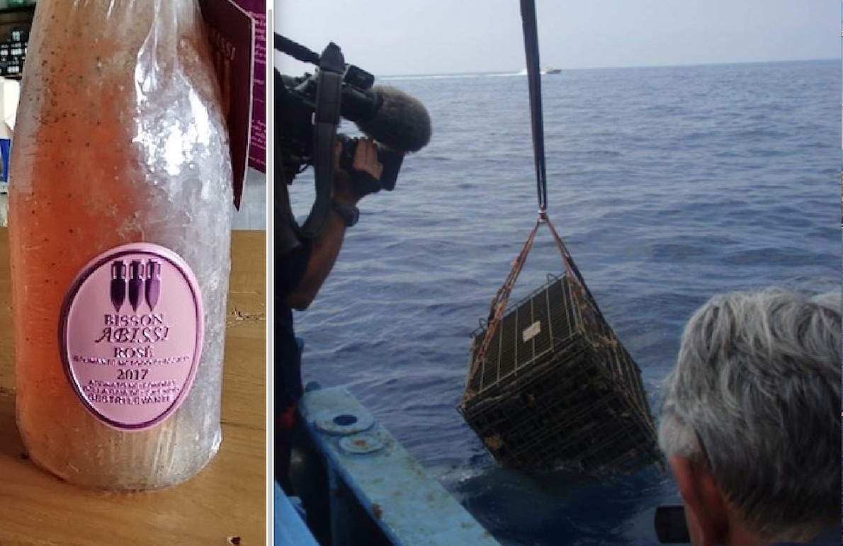 NELLA CANTINA BISSON IL MITICO VINO DEGLI ABISSI. Affascinante storia tra collina e mare nel Golfo del Tigullio