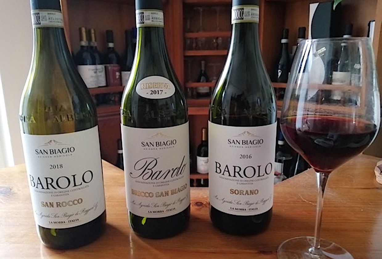 DOVIZIA DI CRU DI BAROLO SUL COLLE DELL’EX PRIORATO DI SAN BIAGIO. Storia, Qualità e Varietà dei Vini della Famiglia Roggero: dai Nebbioli al Pelaverga